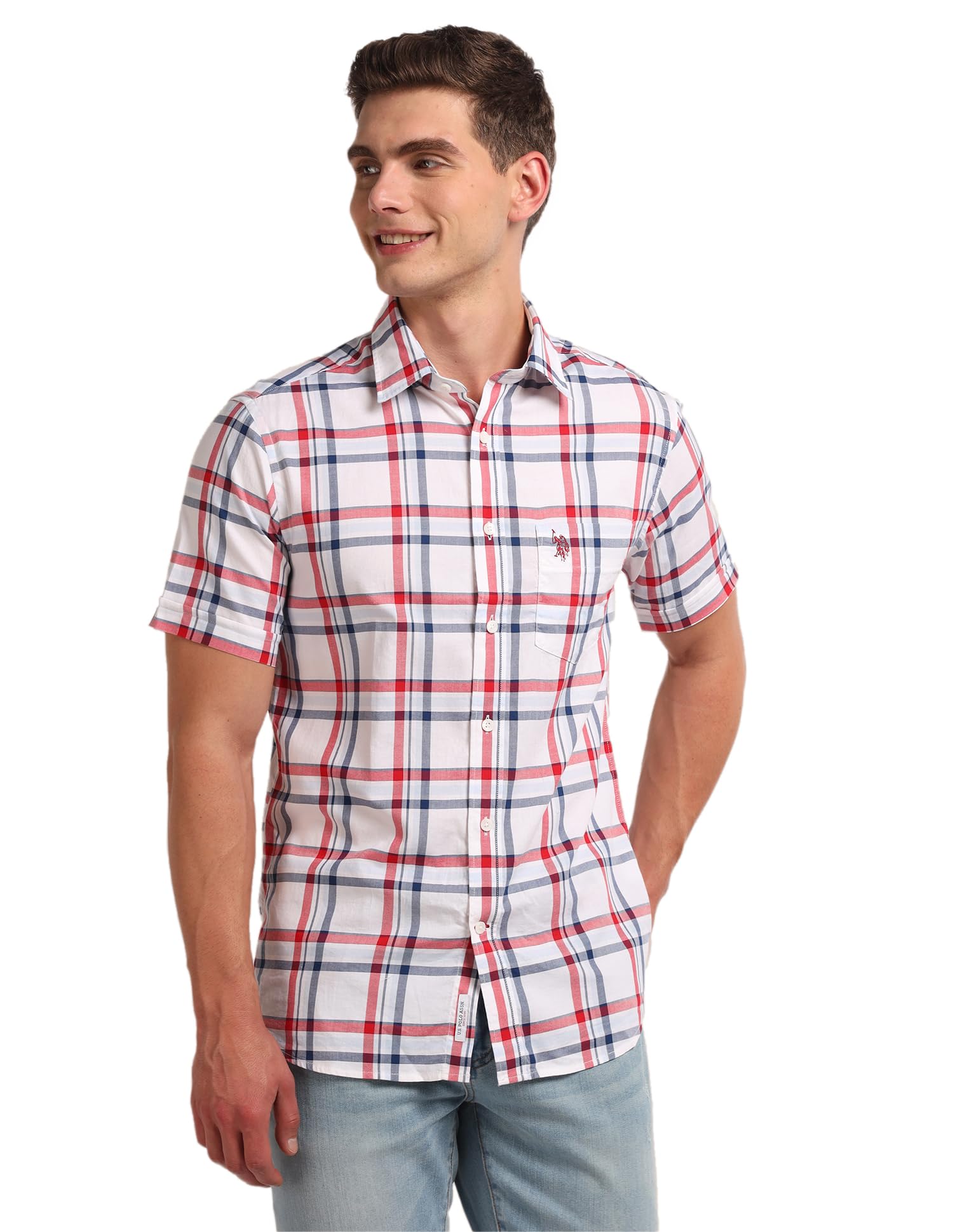 u.s. polo assn. Men's Cotton Regular Fit Shirt-picture-32