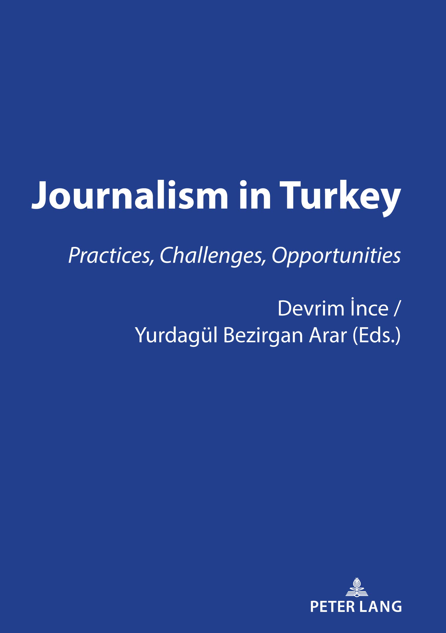 Journalism in Turkey livre anglais sur les défis et pratiques des médias actuels