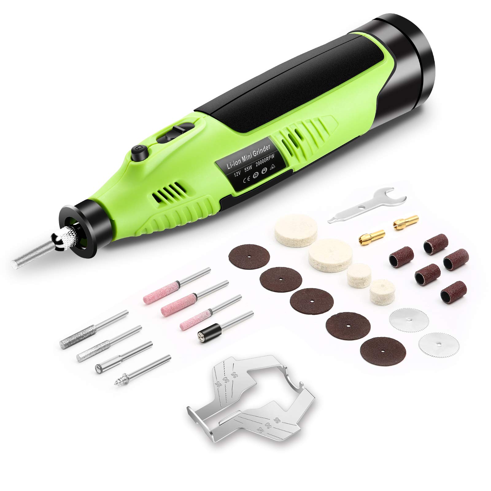 Buy Seesii Cordless Chainsaw Sharpener Kit, Handheld Portable 55W Power