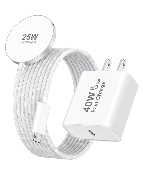 [Apple MFi Certified] 25W Magnetic Wireless Charger Apple Mag Safe Charger by Matsusho - Used condition - US$17.47
