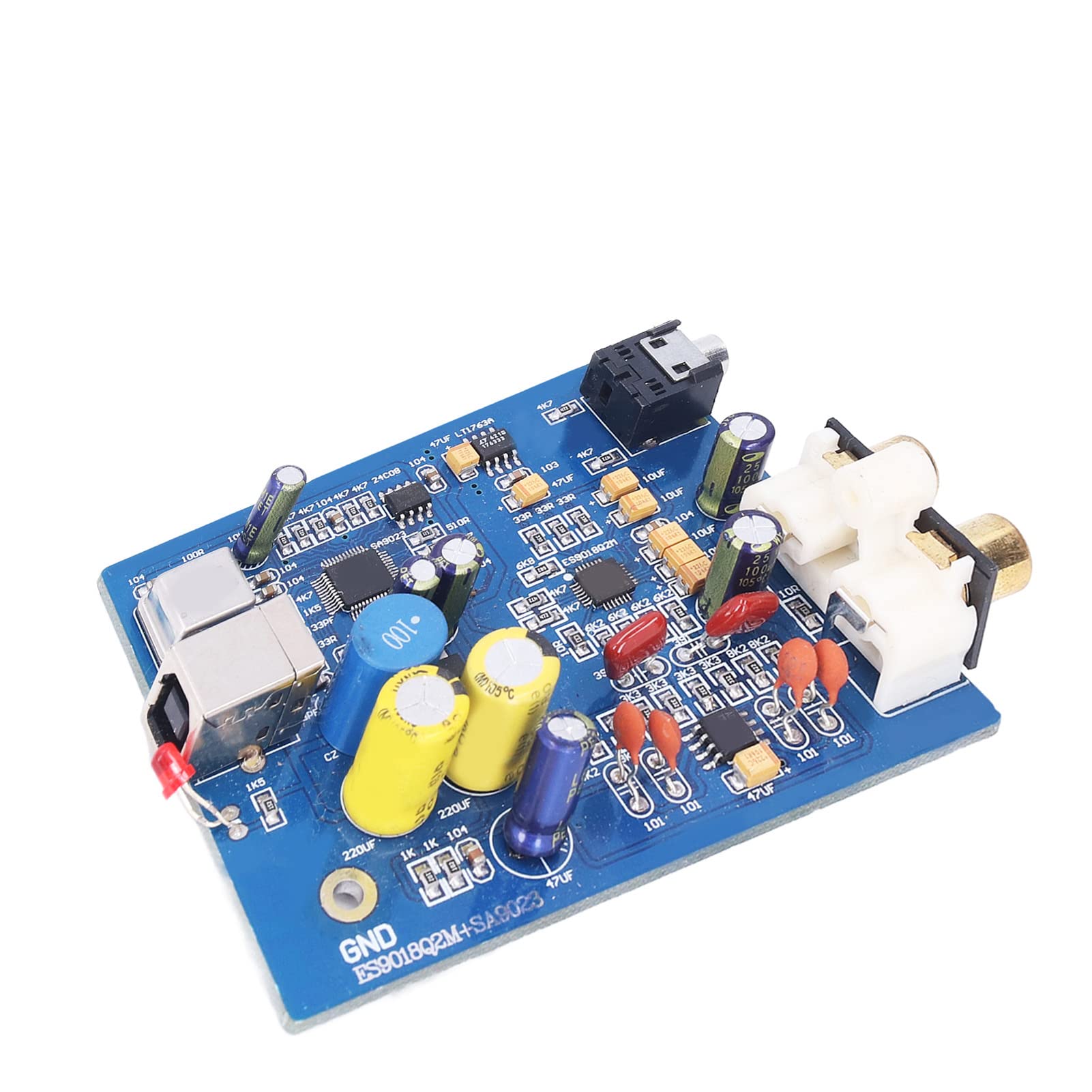 Buy Decoder Board Sound Card, 24bit Audio Amplifier Module 96K Sampling