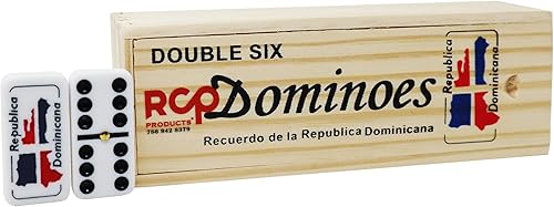 Dominó doble 6 azulejos. Dominó de 28 piezas para adultos