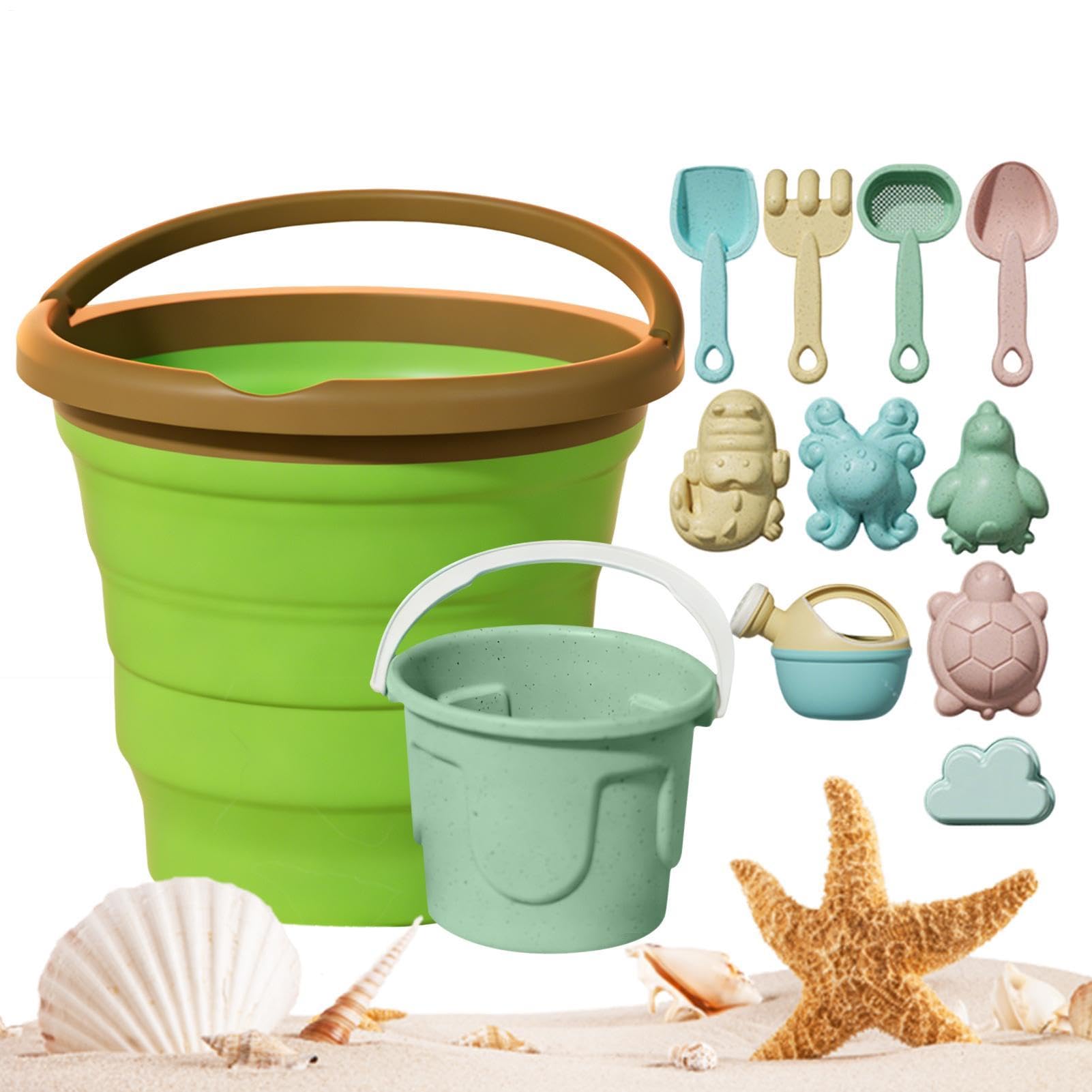 de sable pour la plage Seau Pliable Moules Et Pelle