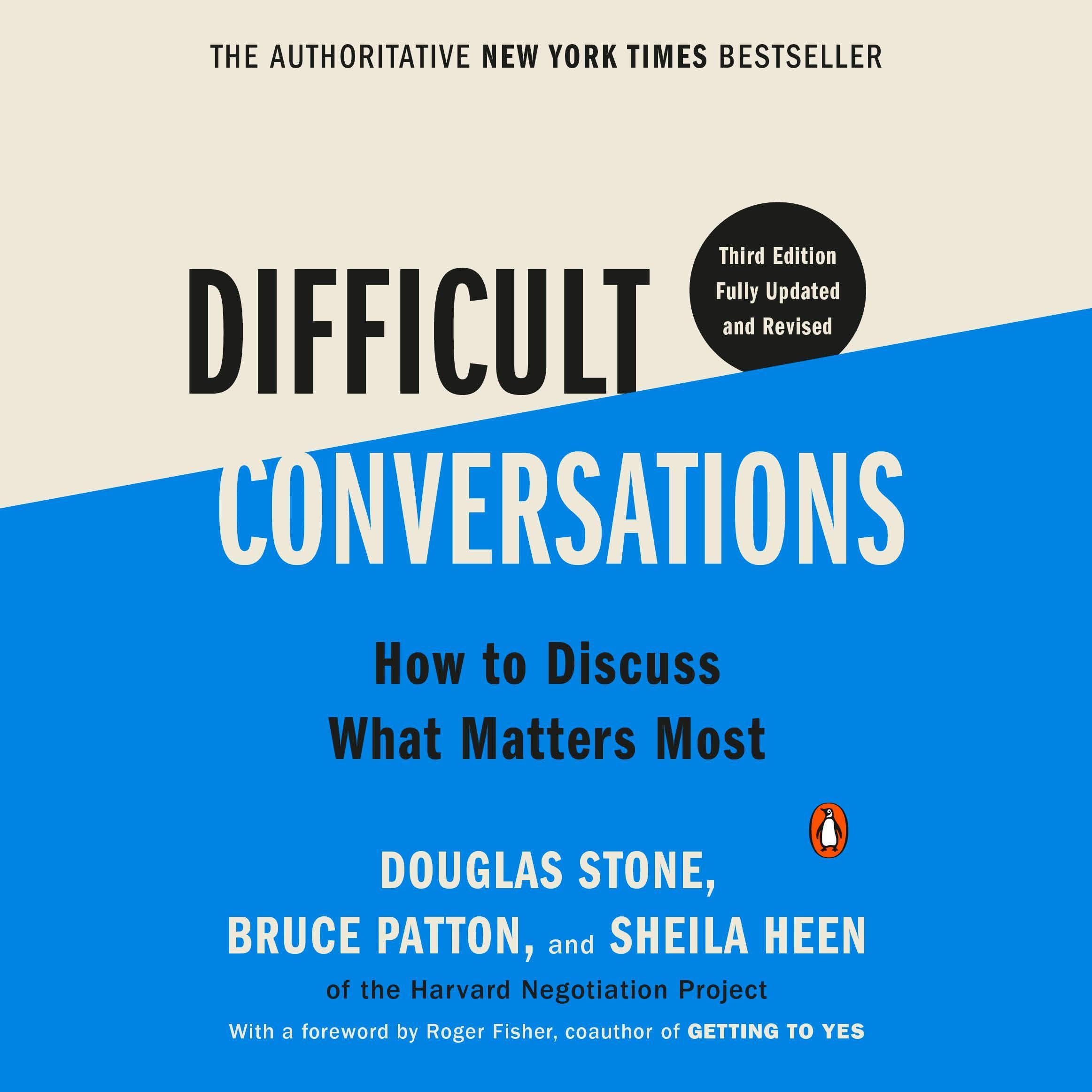 Cover art for Difficult Conversations