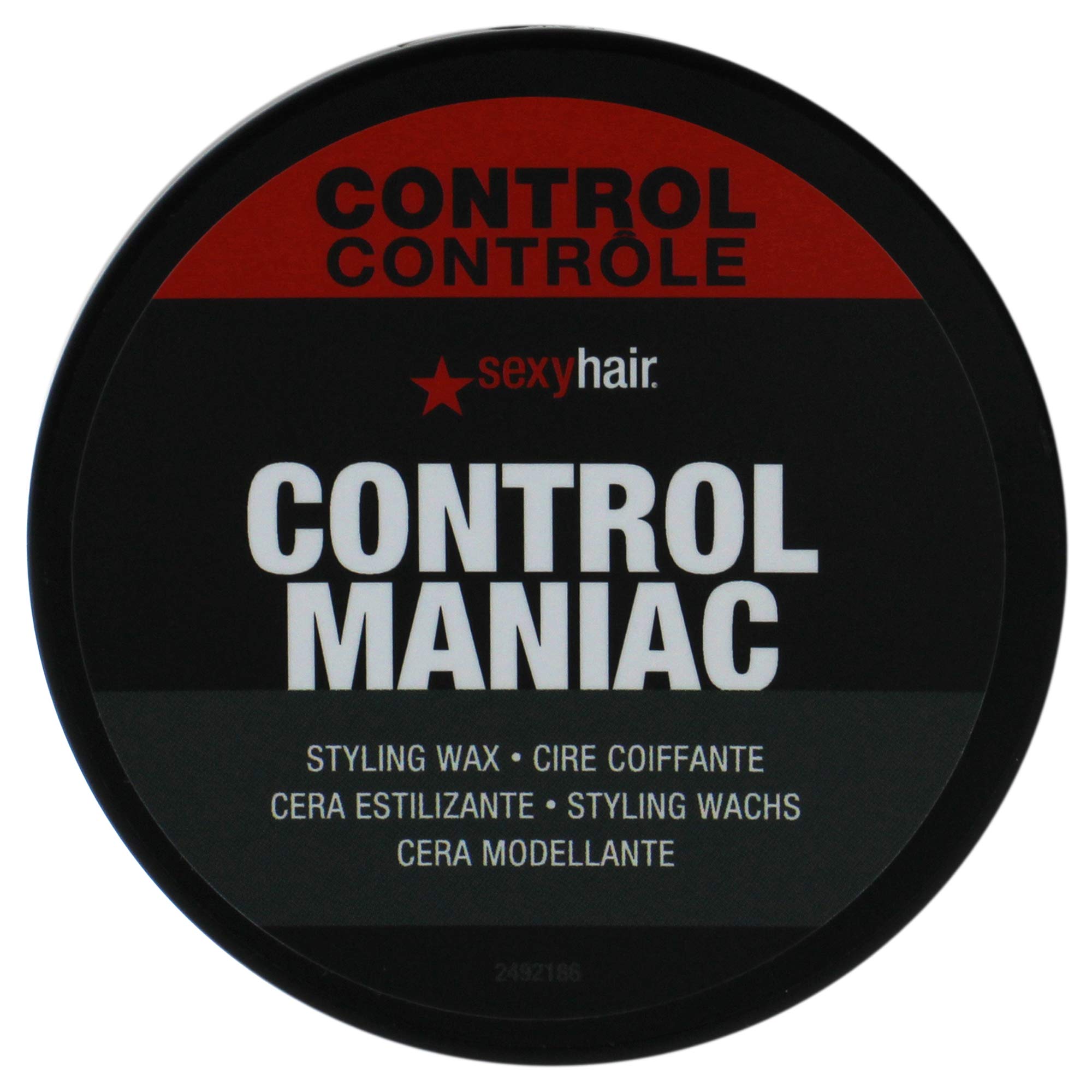 SexyHair Style Control Maniac Styling Wax | Provides Definition | Long Lasting Shapes and Styles | Adds Shine