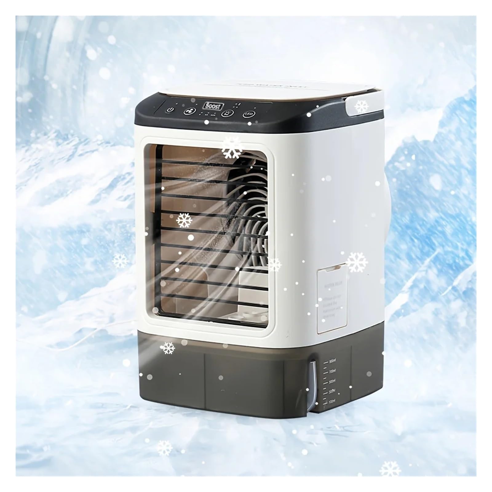 Ventilateurs Portatifs Rechargeables Mini Refroidisseur D'air Ventilateur De Bureau Refroidisseur D'air Ventilateur De Pulvérisation D'atomisation Portable Humidification Climatisation Ventilateur Éle