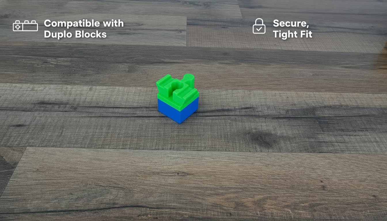 Juego De 15 Adaptadores Y Conectores De Vías De Tren De Madera, Compatibles Con Brio, Duplo Y Marcas Tradicionales, Para Crear Circuitos Personalizados
