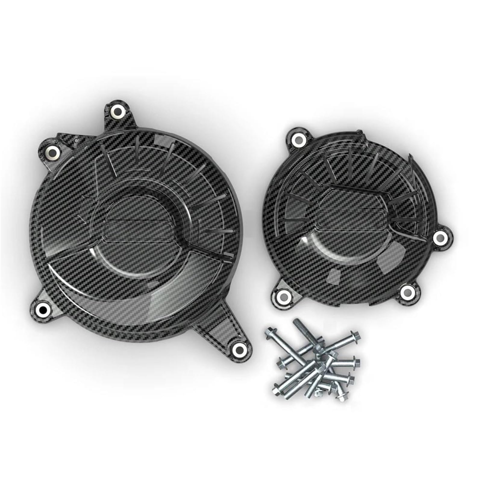 Capot de protection moteur finition carbone pour Ducati Streetfighter V4 S