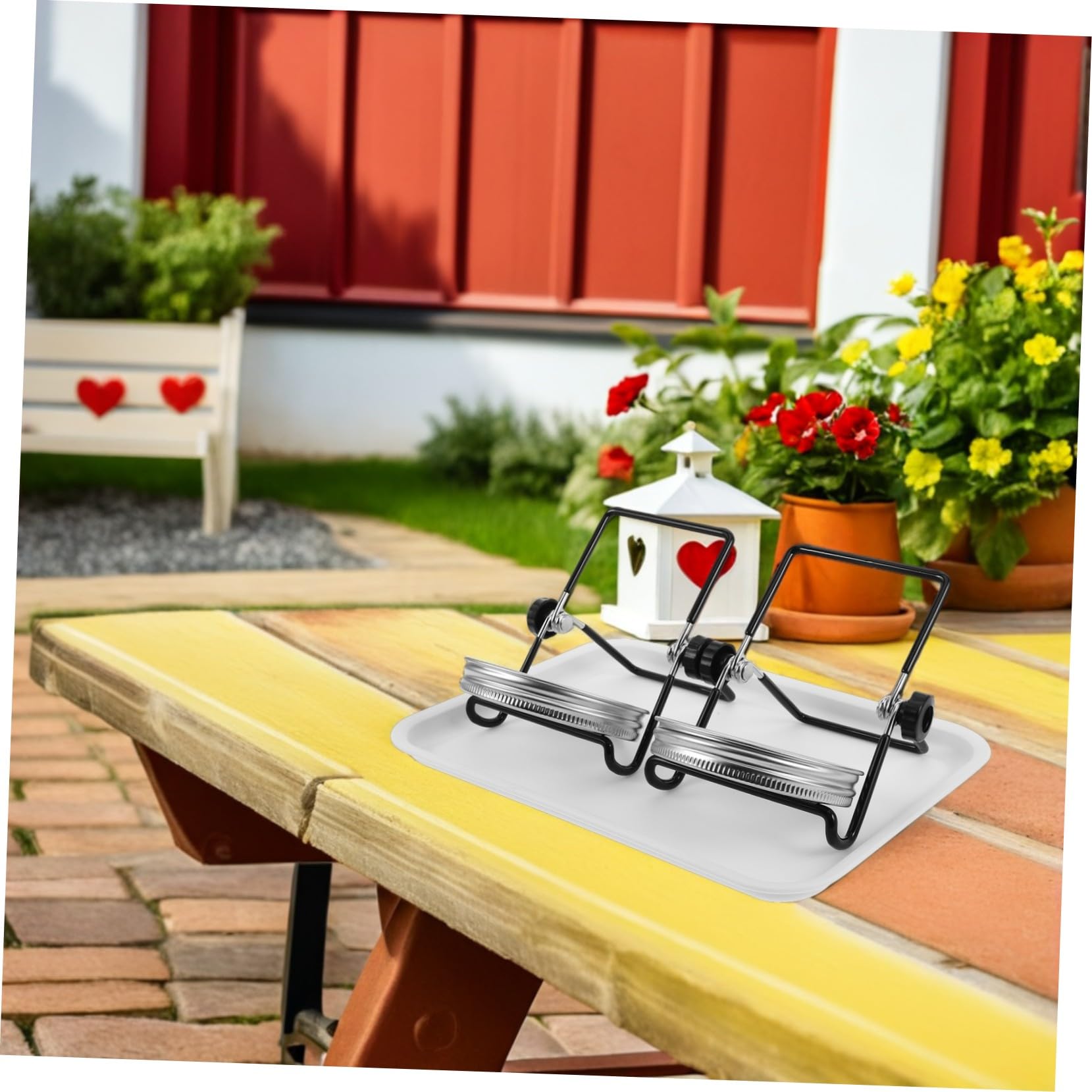 BESTonZON Lot De 2 Kits De Germination pour Bocaux Mason Couvercles De Bocaux Mason pour La Germination des Graines