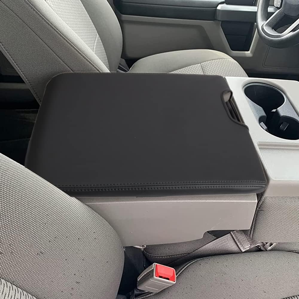 XITER 1PC Leather Center Console Armrest Cover Waterproof Protector