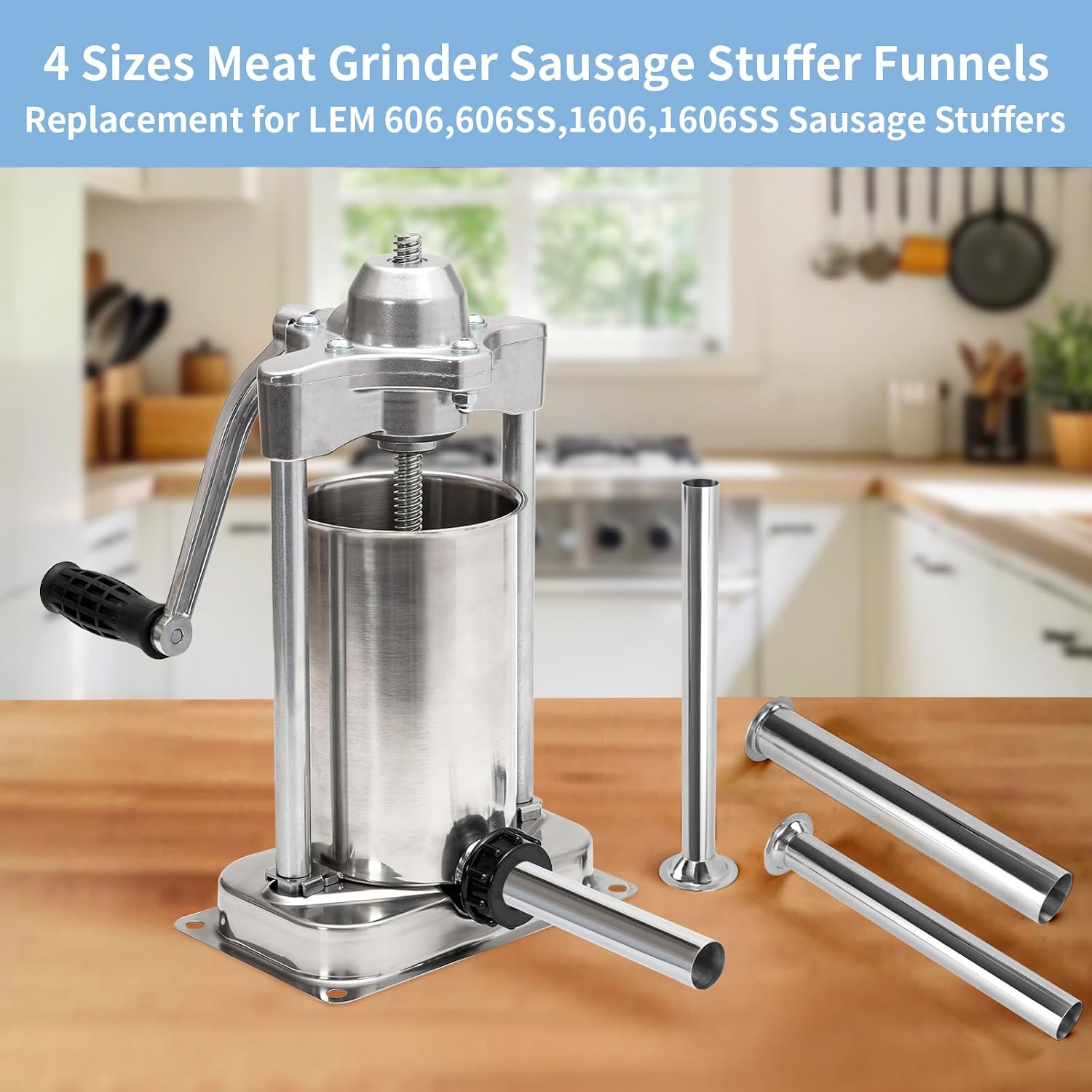 Sausage Stuffing Tubes Replacement for LEM Sausage Stuffers
