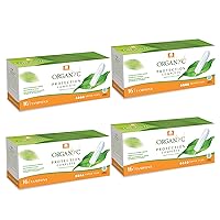 Organyc Tamponi in Cotone Certificato 100% Biologico per Flusso Molto Intenso