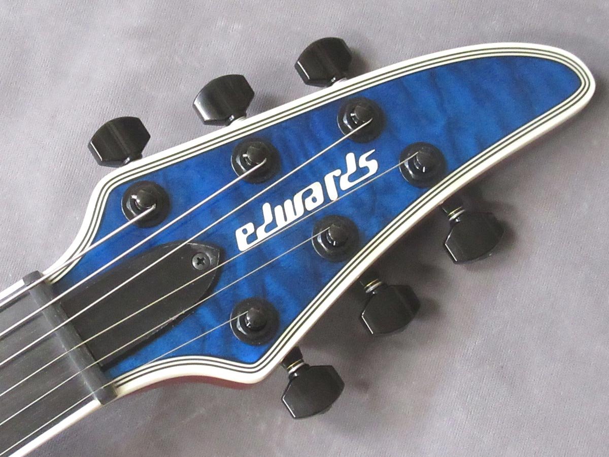 Amazon.co.jp: EDWARDS E-HR-145NT/QM BKAQ Electric Guitar Edwards