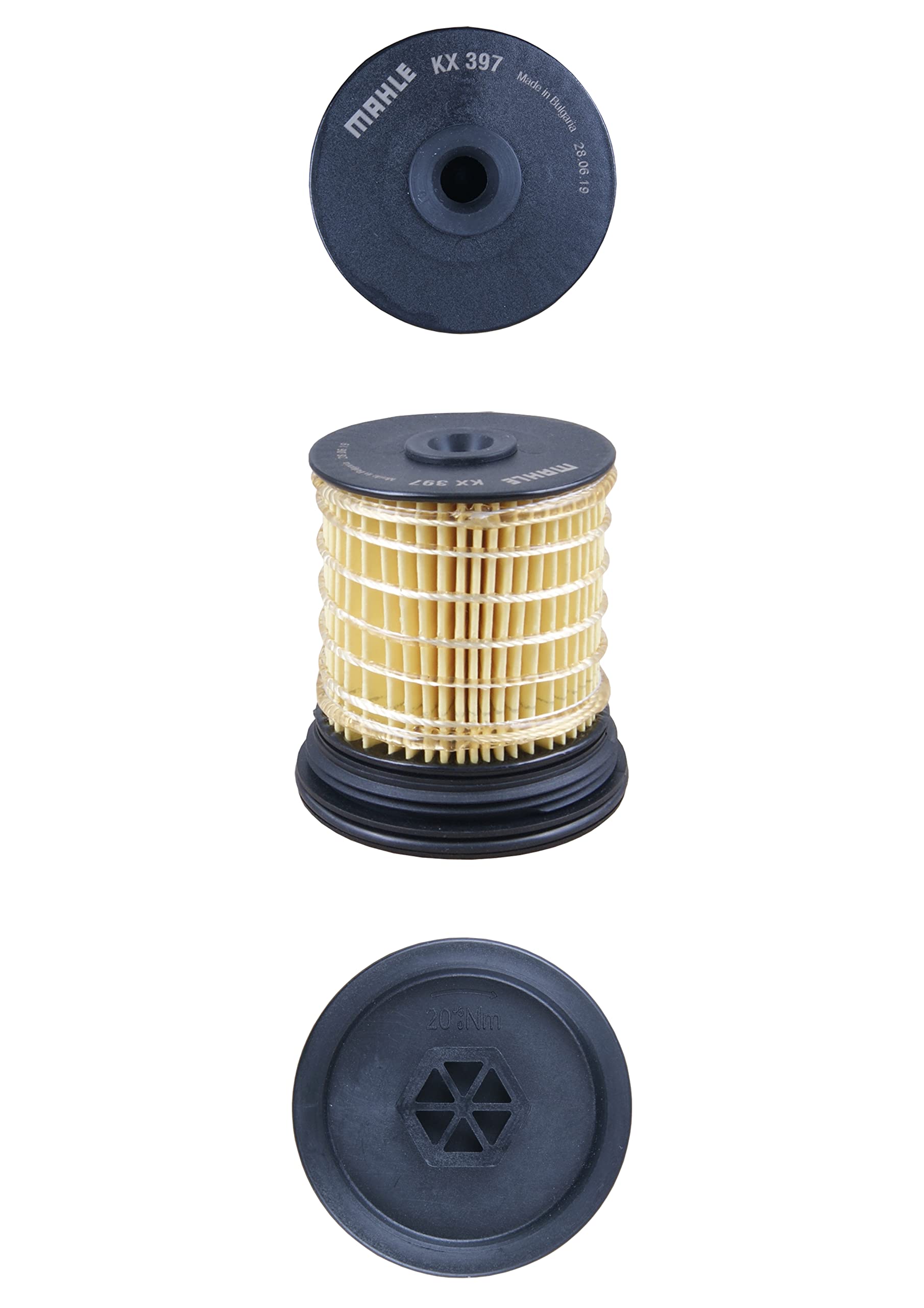 MAHLE KL 873 Fuel Filter Fits VW Crafter 30-50 Platform/ChassIS MK30-35 BUS Audi