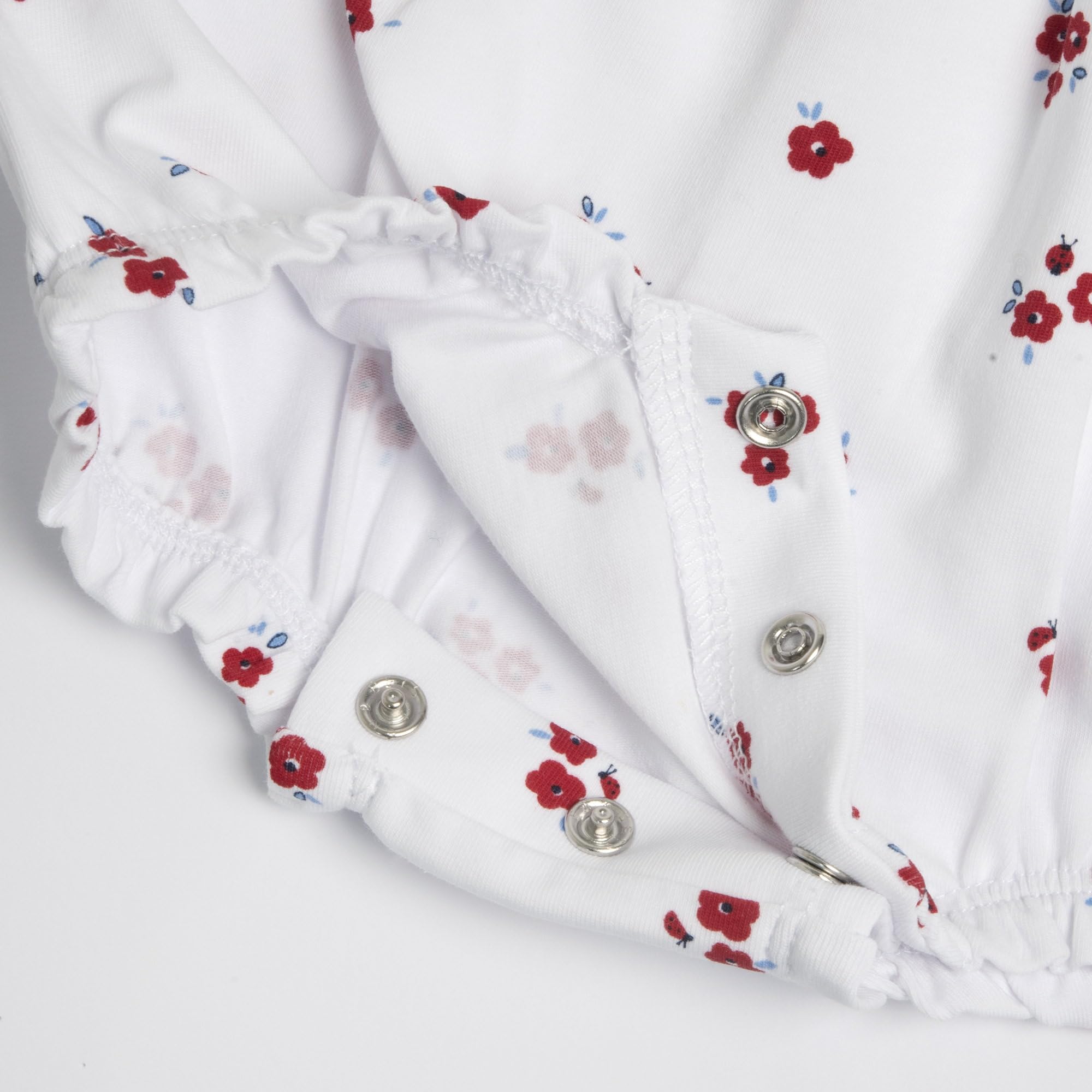 Chicco, Pagliaccetto Neonata, Elegante, in Morbido Cotone, con Comoda Apertura sulla Schiena e a Patello, Designed in Italy, Abbigliamento Neonata 0-24 Mesi