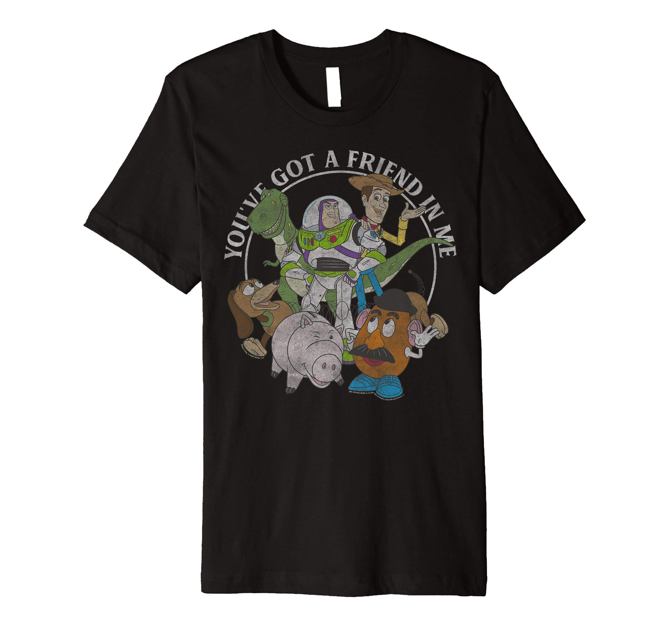 DisneyPixar Toy Story You've Got A Friend In Me Group Shot Premium T-Shirt