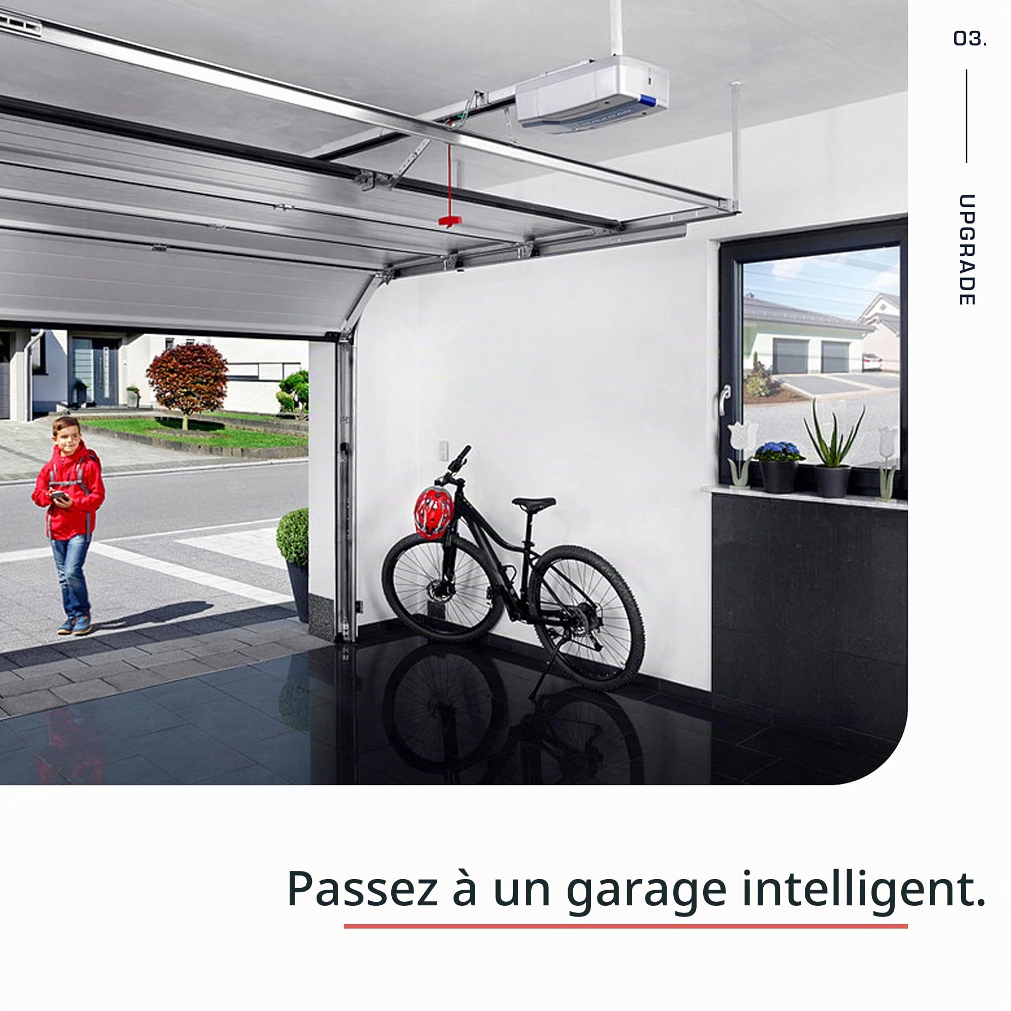 Motorisation pour porte de garage Chamberlain Comfort ML700EV 700 N