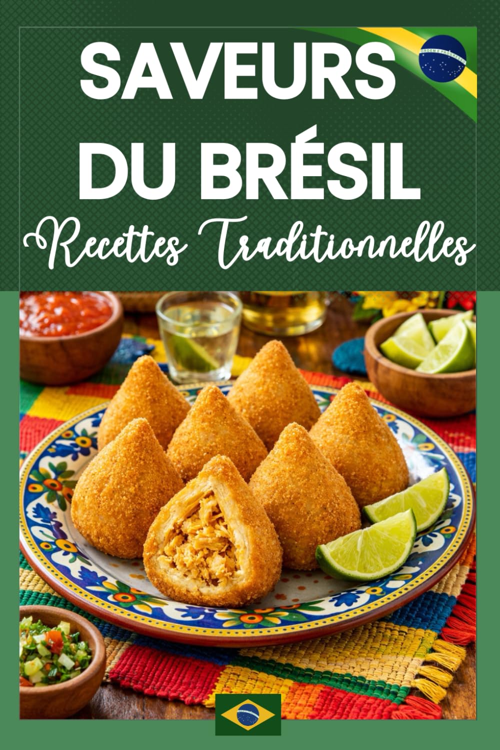Saveurs du Brésil - Les recettes authentiques qui font voyager: Cuisine brésilienne, recettes traditionnelles, plats familiaux, street food et desserts