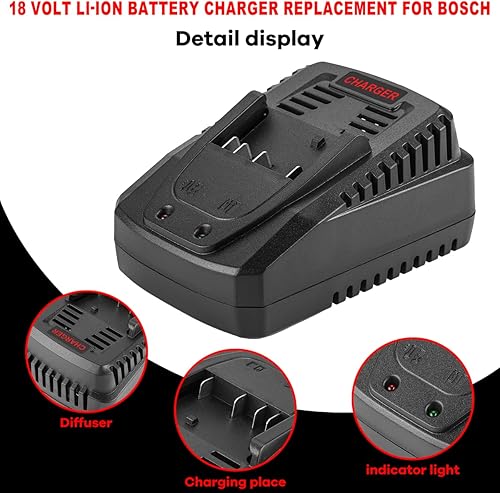 Miniatura 3 de Cargador de batería rápido para Bosch BC660 14.4V-18V batería de litio BC1880 BAT619G BAT619 BAT609G BAT609 BAT618 BAT618G BAT610G BAT614