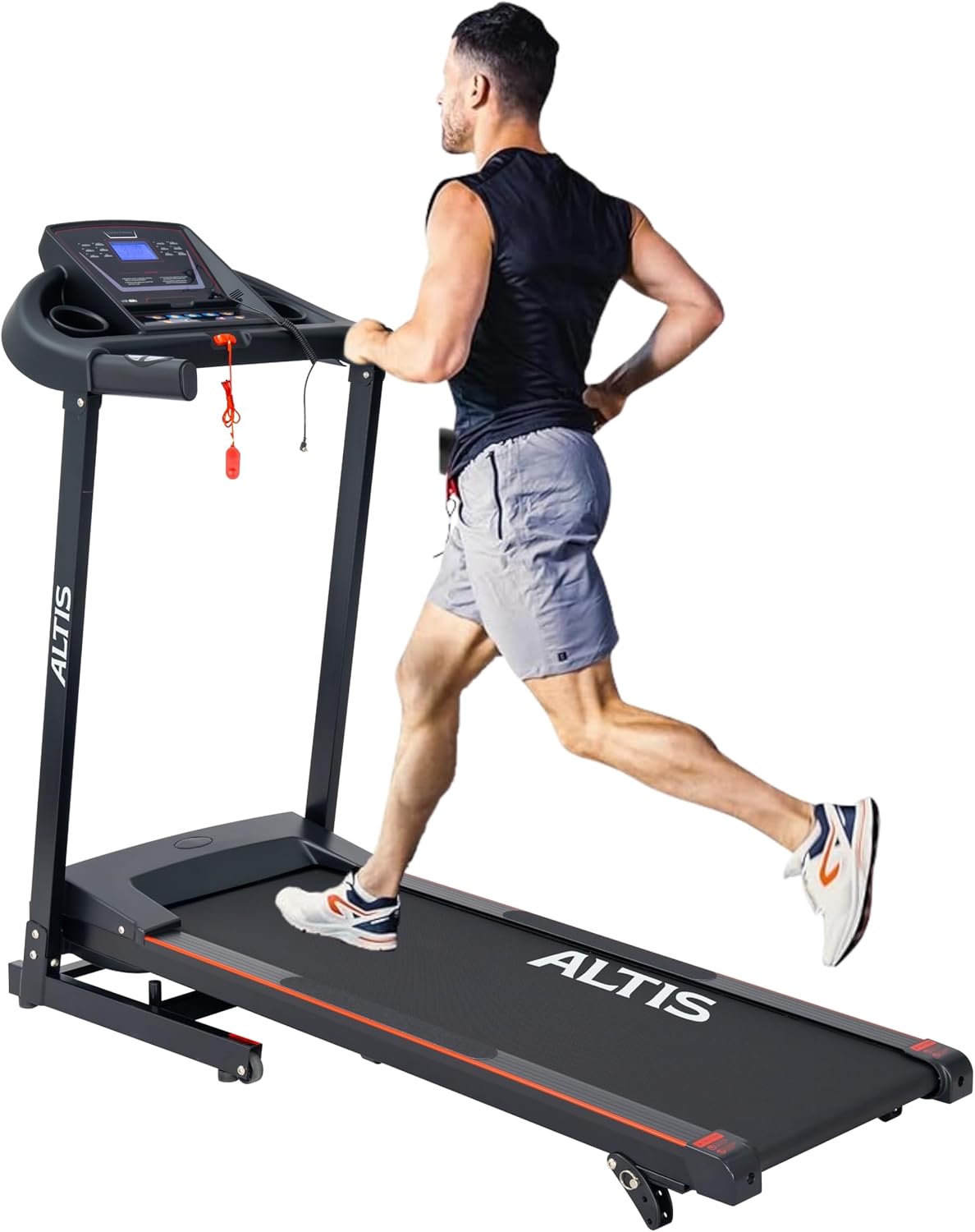 Altis Fitness TM2401L Motorised Treadmill| Speed-12Km/Hr | Max User Weight 100 Kg | Manual Incline| Running belt| W400xL1170mm 2026