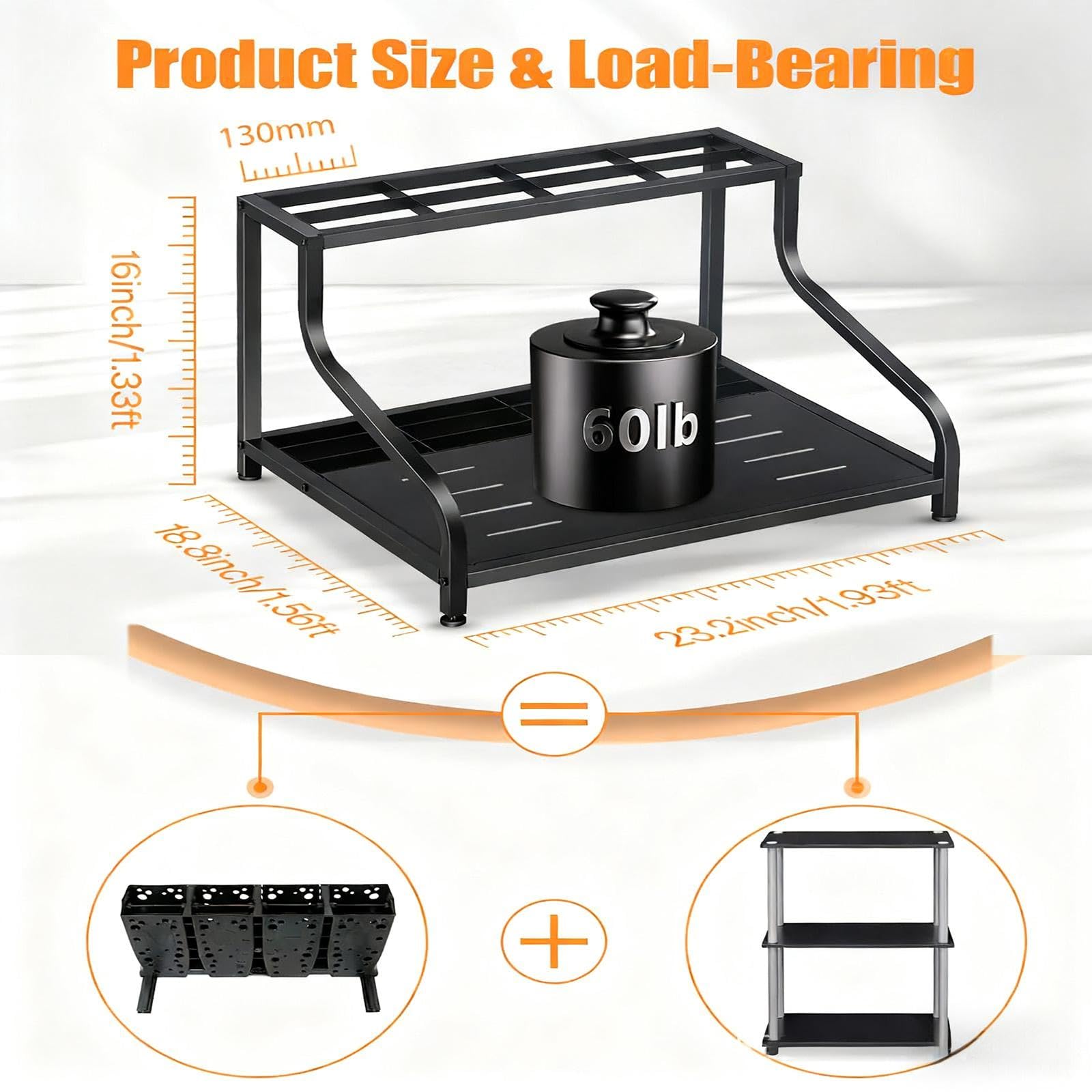 Homyl Support de Rangement pour Skis pour Garage, Support pour Snowboard pour Bâtons de Ski, Casques, sous-Sol