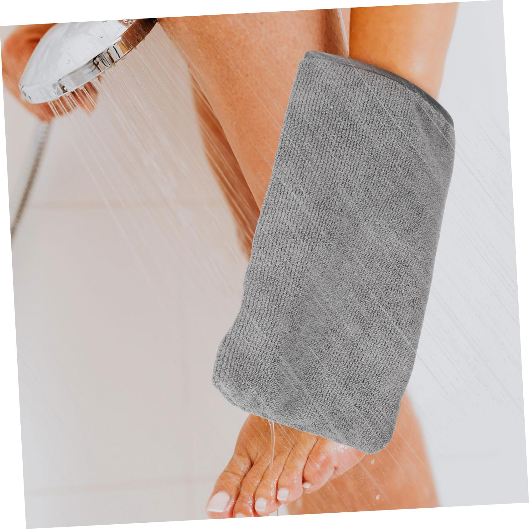 Peelinghandschuhe Robust 6 Stück Sanft zur Haut aus Superfiner Faser und Badehandschuhe für Dusche und Körperpflege