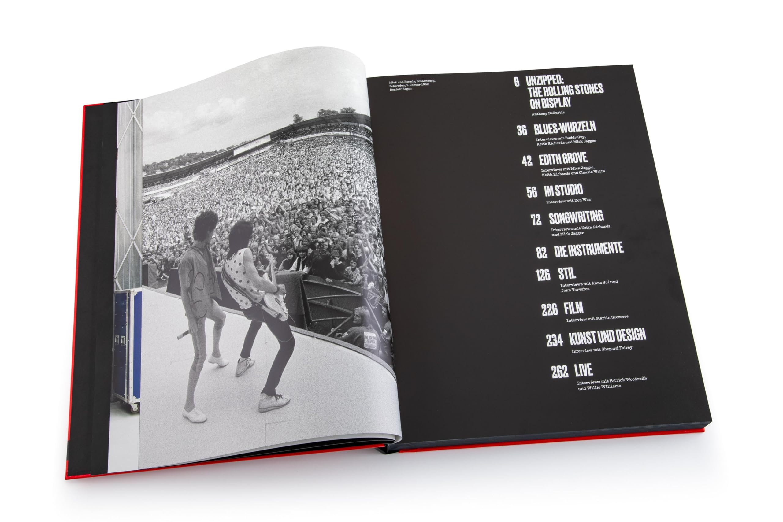The Rolling Stones UNZIPPED. Deutschsprachige Ausgabe: 60 Jahre Rolling Stones. Das offizielle Buch