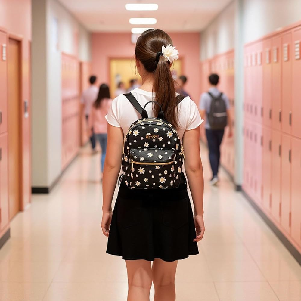 Amazon.com: Jessica Simpson Waterproof Mini Vegan Leather Backpack