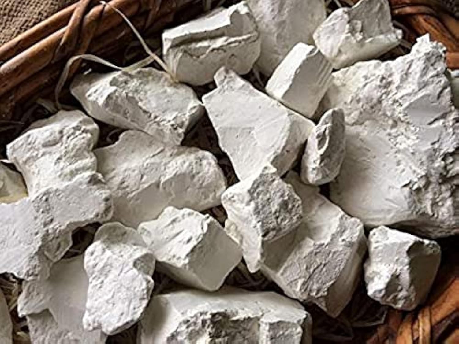 Pmw - Cleaned Kaolin Clay Chunks - Edible - Cosmetic Grade - Original - 100 Grams, White-image-23