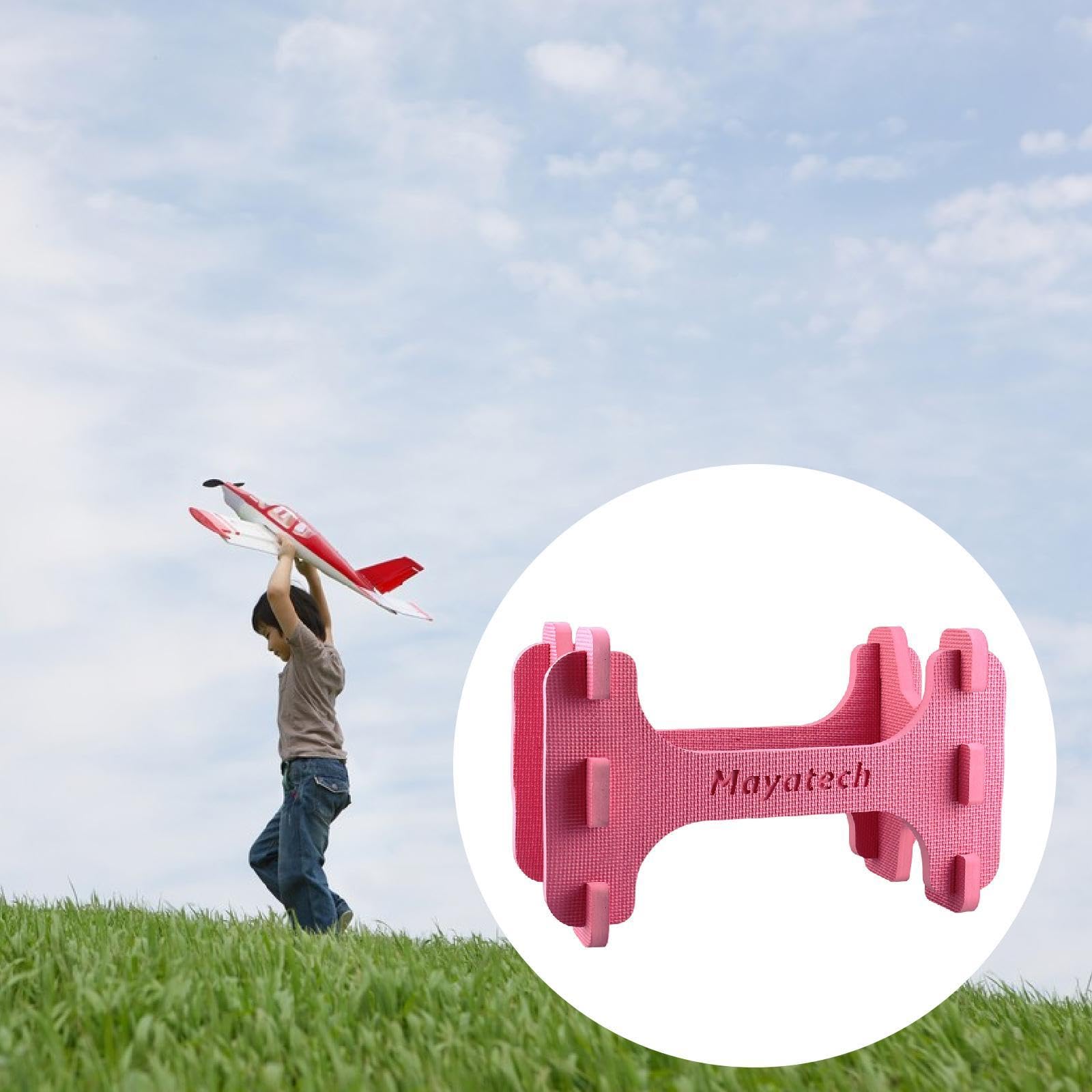 Oshhni Soporte de Espuma EVA para Modelos de Aviones RC, Accesorio de Repuesto, Profesional, de Rendimiento, Resistente, Esencial, de Doble Cara, Rosa