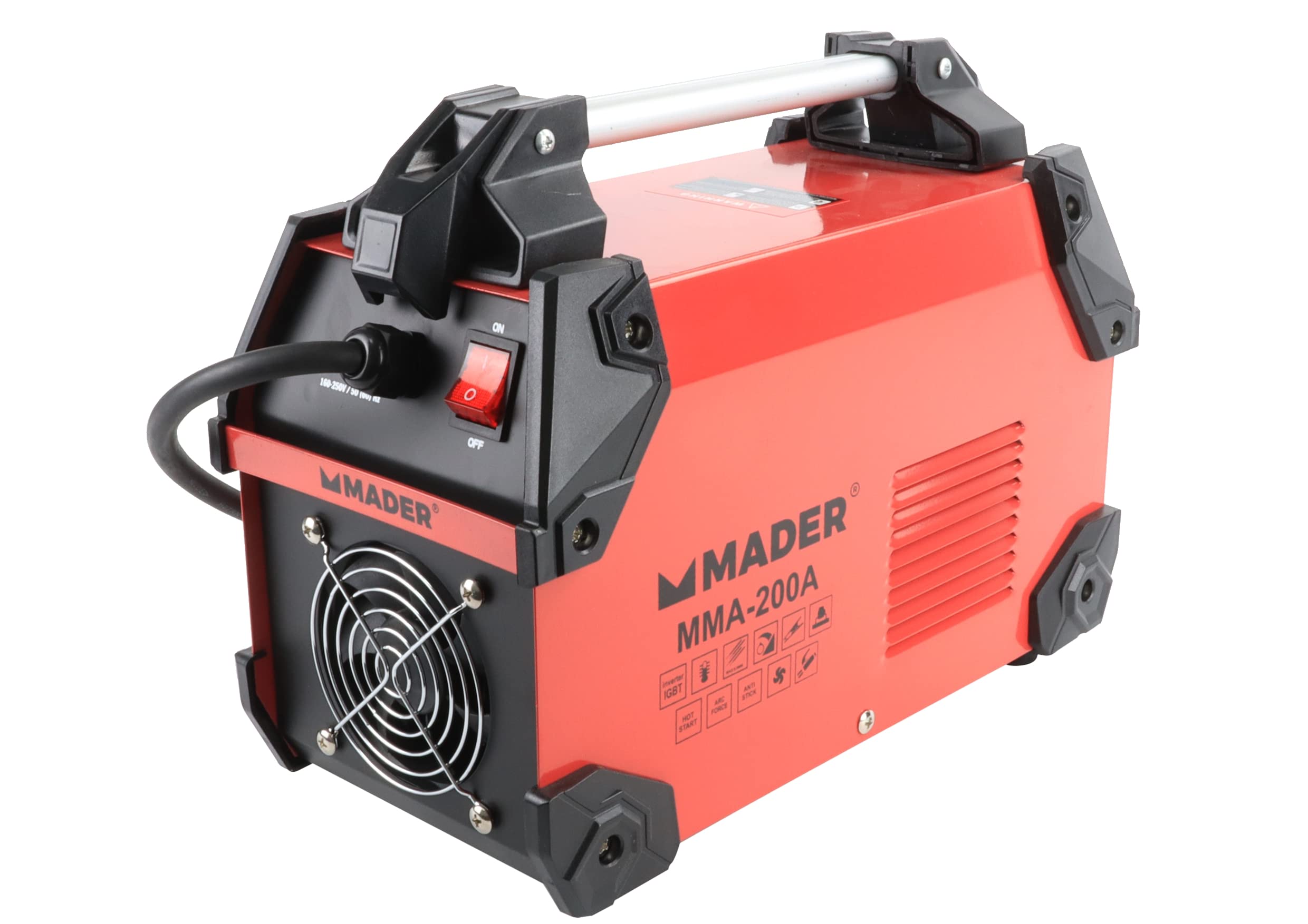 Equipo de Soldadura Inverter, 200A, 5.6kW - MADER® | Power Tools | 63502