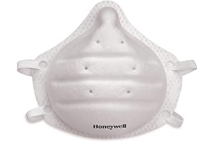 Home N95 NIOSH-Approved Molded Cup Disposable Respirator Mask, 20-Pack (DC300N95)