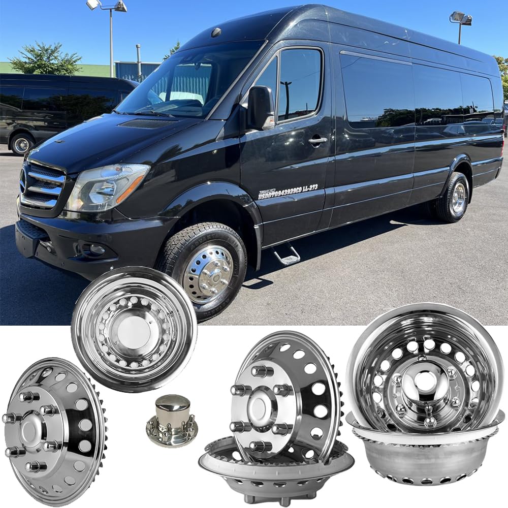 16" Wheel Simulator for 2012-2025 Dodge,Mercedes&amp;Freightliner Sprinter Van