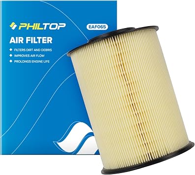 PHILTOP Engine Air Filter, Compatible with CA11114 Ford Escape 2013-2019, Focus 2012-2018, Transit Connect 2014-2016, Fit for Lincoln MKC 2015-2019, Improve Engine Performance
