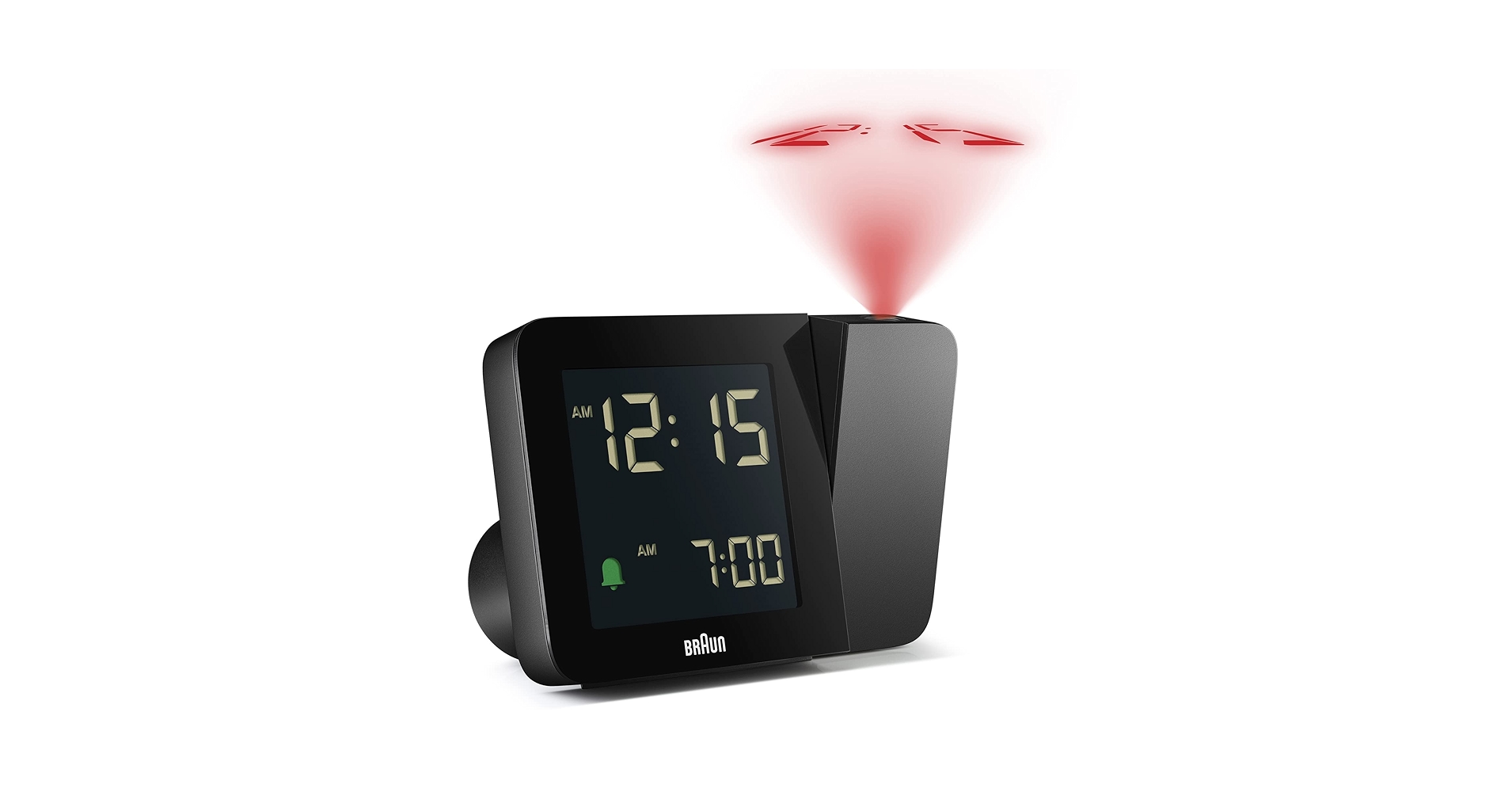 Amazon.com: Braun Digital Projection Alarm Clock with 4 Backlight
