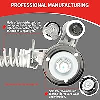 Vista 3 de 38344 55565236 Conjunto tensor de correa de transmisión con polea compatible con Chevrolet Cruze 2011-2016 Sonic 2012-2019 Trax 2013-2020 Limited