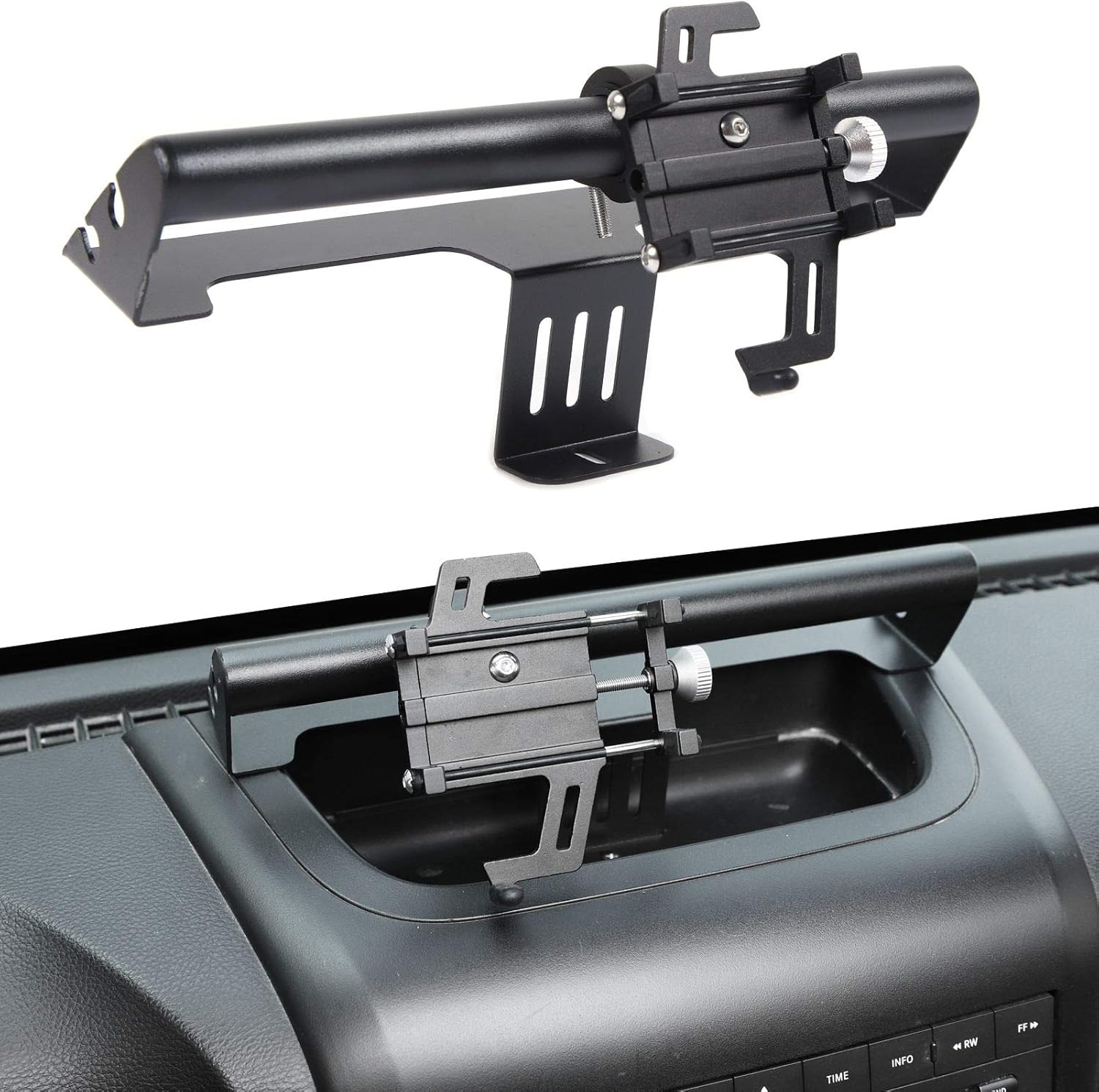 Buy Rugged Heavy Duty Dash Bar Phone Holder, Dashboard Cell Phone Mount