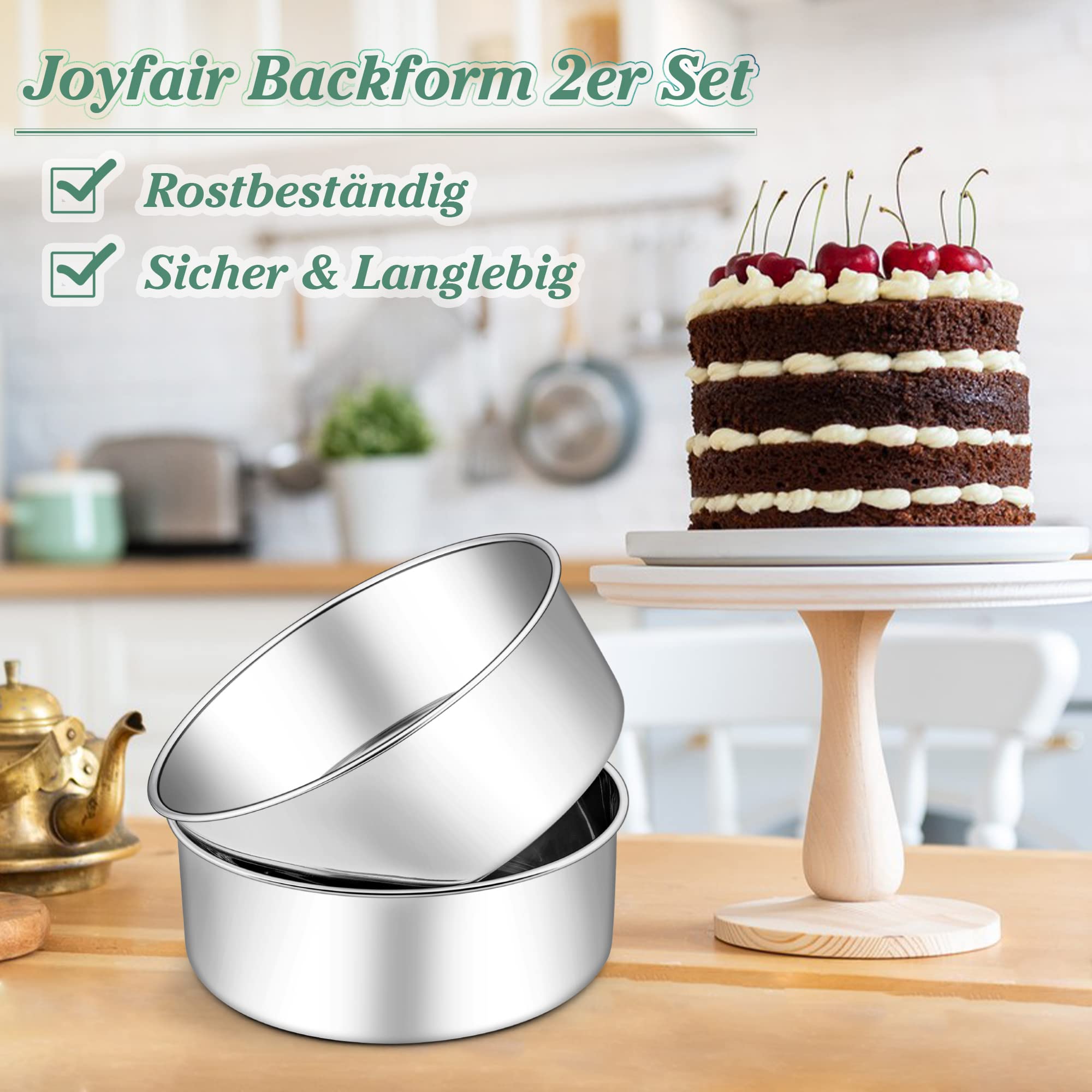 Joyfair Zestaw 2 form do pieczenia (16 cm)