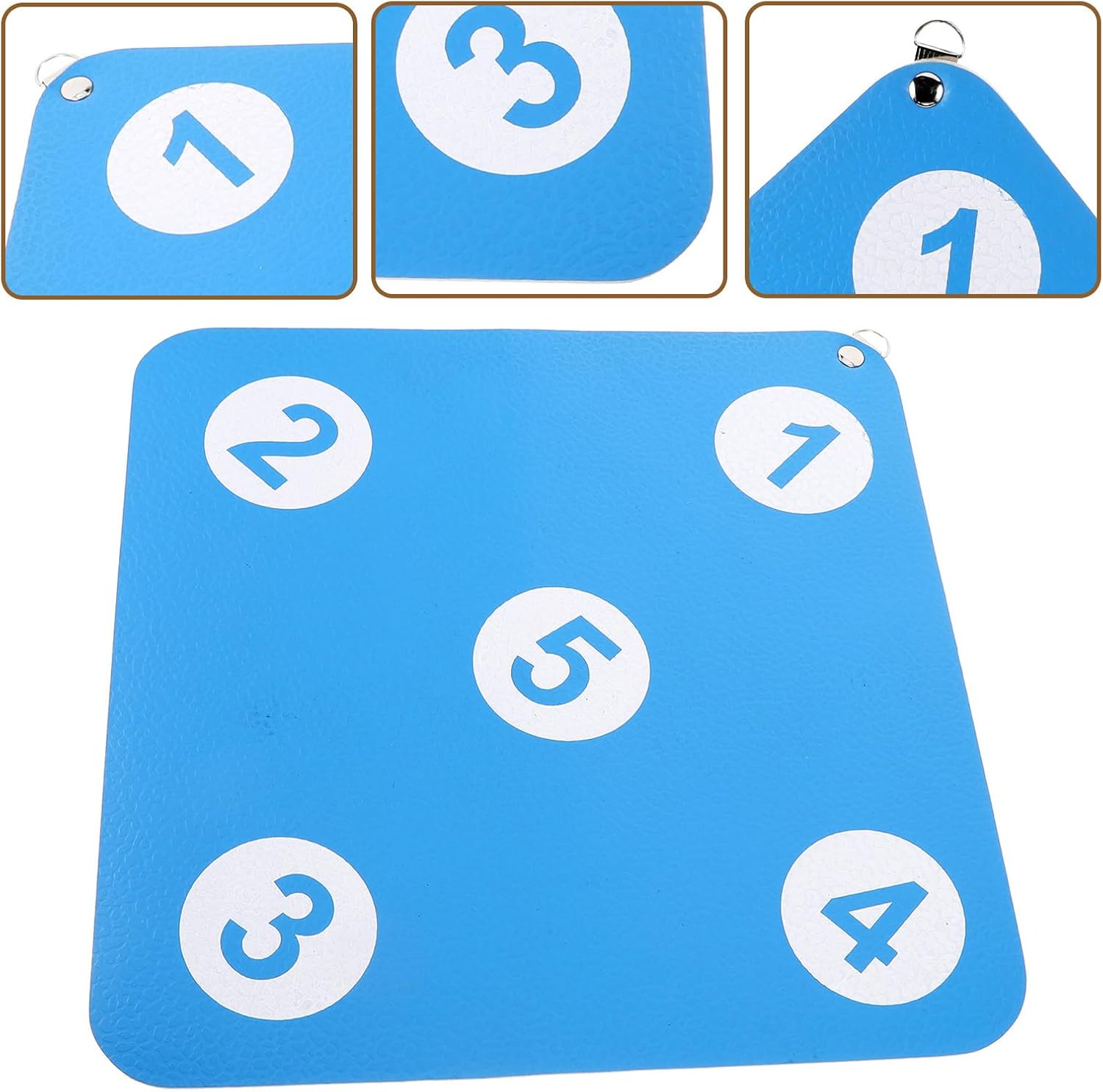 Fencing Target Wall-Mounted Double-Sided Training Rubber Practice Equipment Weather-Resistant for Outdoor Fencing Training