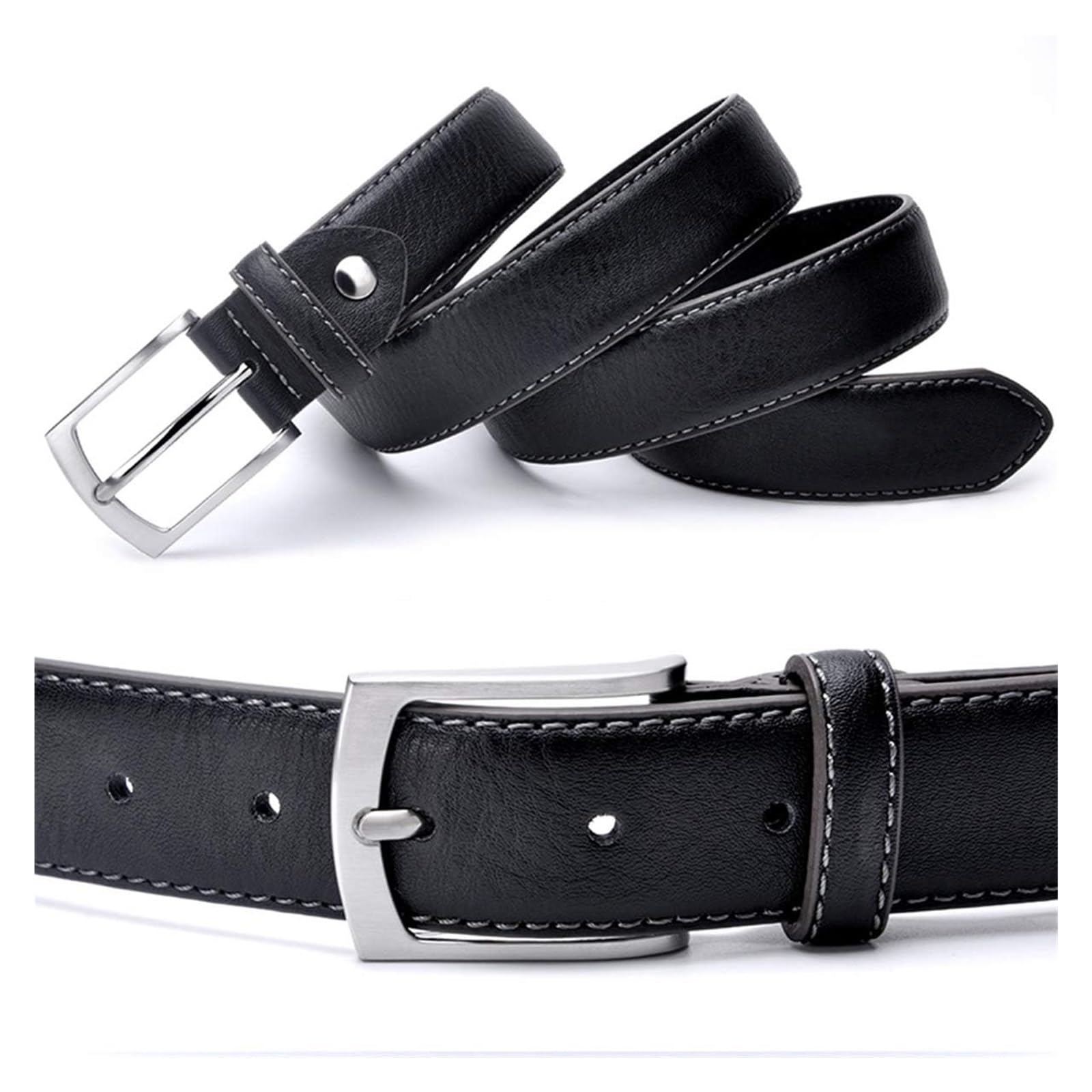 Cinturones para hombre, Cinturón de hombre diseñador Cinturones cuero genuino for hombres