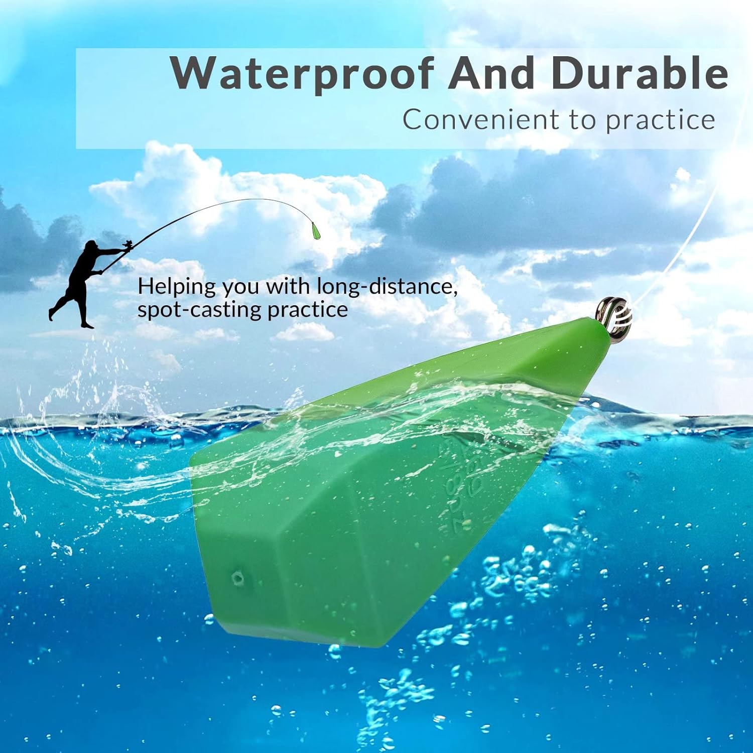 THKFISH Fishing Practice Plugs Practice Plugs Weight Casting Plug