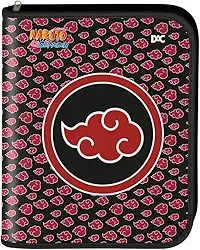 Fichario Escolar Argolado Com 48 Folhas 10 Divisorias Fechamento Em Ziper