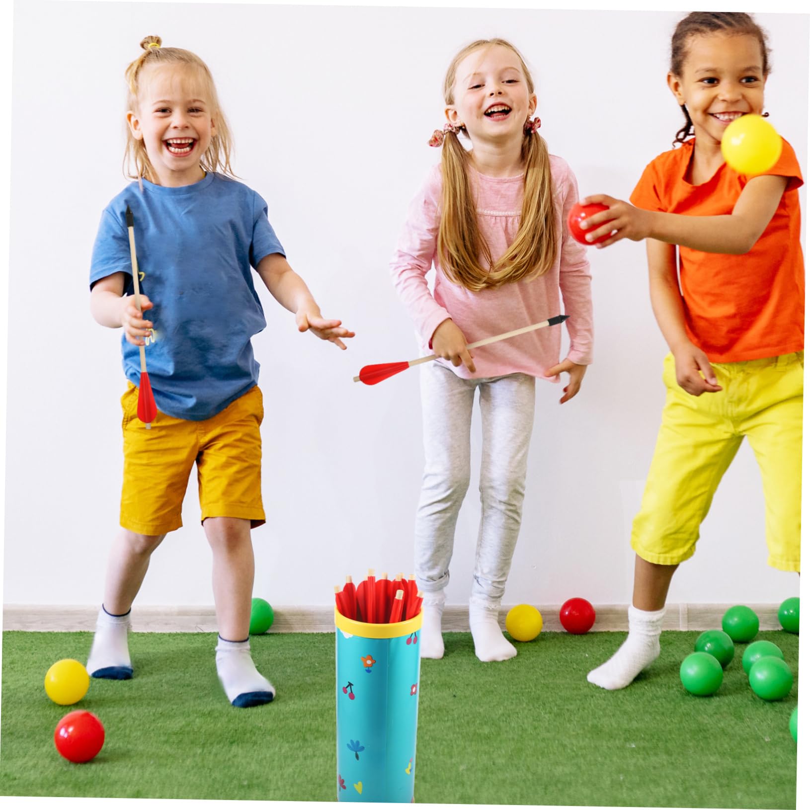 SUPVOX 1 De De Olla Juguete Educativo Lanzamiento De Olla Flechas Flechas para Niños Flechas De Juguete Flecha Y Olla Olla Y Flechas Juguetes De Flechas para Niños