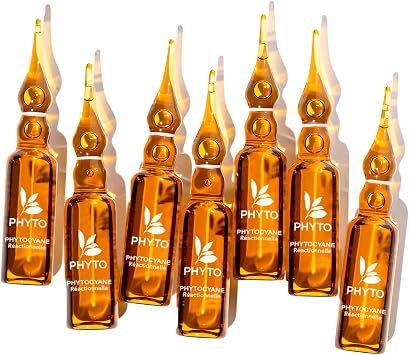 Phyto Phytocyane Women's Type Care Serum Against Periodic Hair Loss, 12 X 5Ml