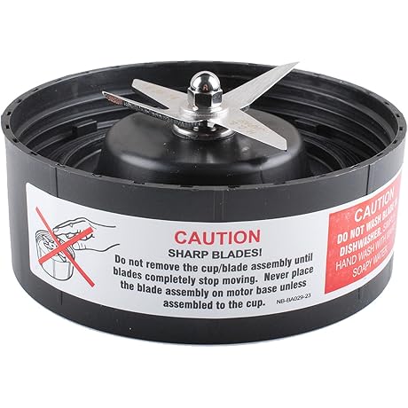 NutriBullet RX Cups: Premium Replacement Blades for 1700-watt Appliances