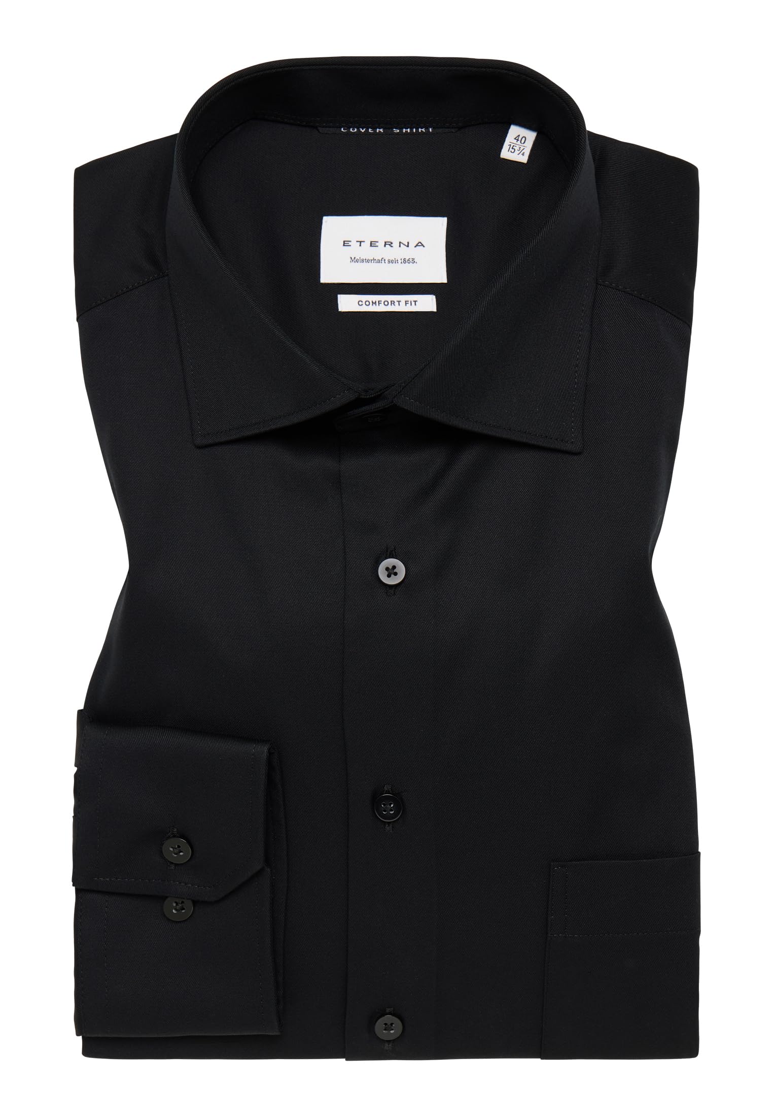 ETERNA Male Cover Shirt unifarben Comfort FIT