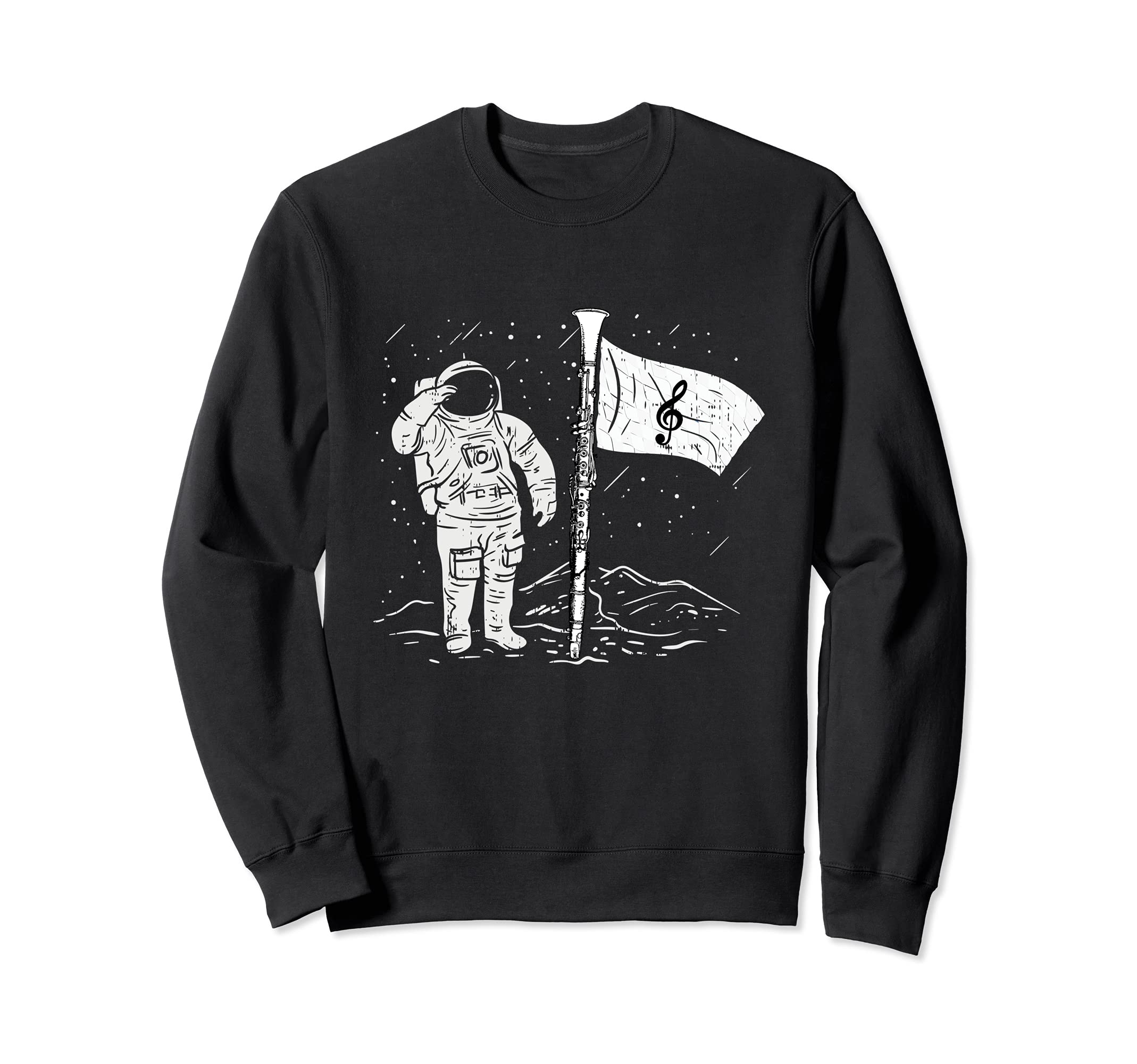 Funny Clarinet For Clarinetists Clarinet Lovers Sweatshirt, Black