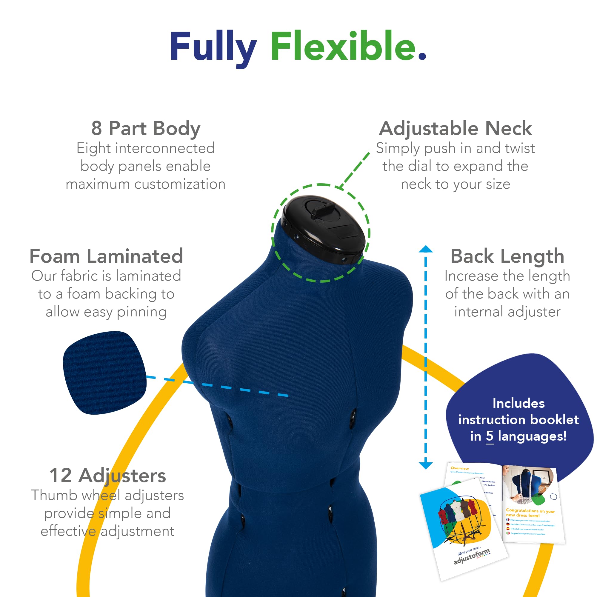 Amazon.com: Adjustoform Sew Deluxe FG372 Adjustable Dress & Pants