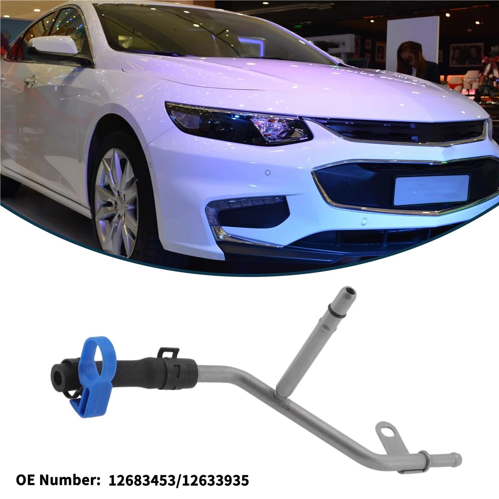 Manguito De Radiador Compatible Con GMC Para Traverse 2.0L Gas 2018 2019 Mangueras De Radiador Motor Automóvil Pieza Repuesto OEM: 12683453