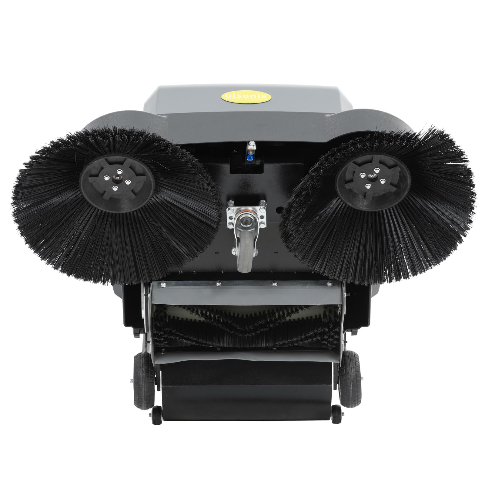Spazzatrice aspirante - Funzionamento a batteria - 4.000 m²/h - 2 spazzole da 46 cm ciascuna Spazzatrice elettrica Spazzatrice con aspirazione Spazzatrice a batteria -